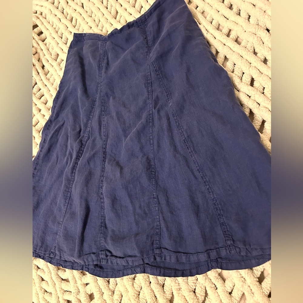Navy Dark Blue Coquette Skirt